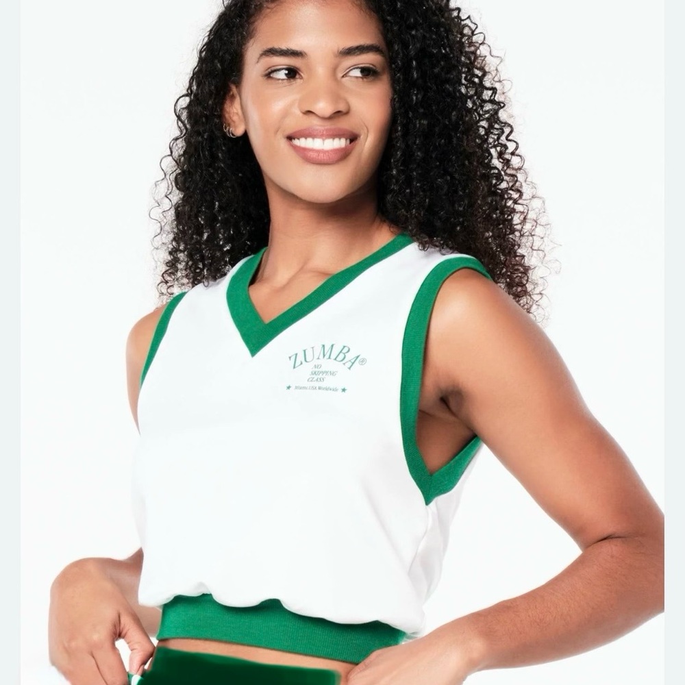 ZUMBA PREP SWEATSHIRT VEST - NWT - Picture 3 of 10